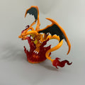 Pokemon Charizard Fire Flame Diorama Statue