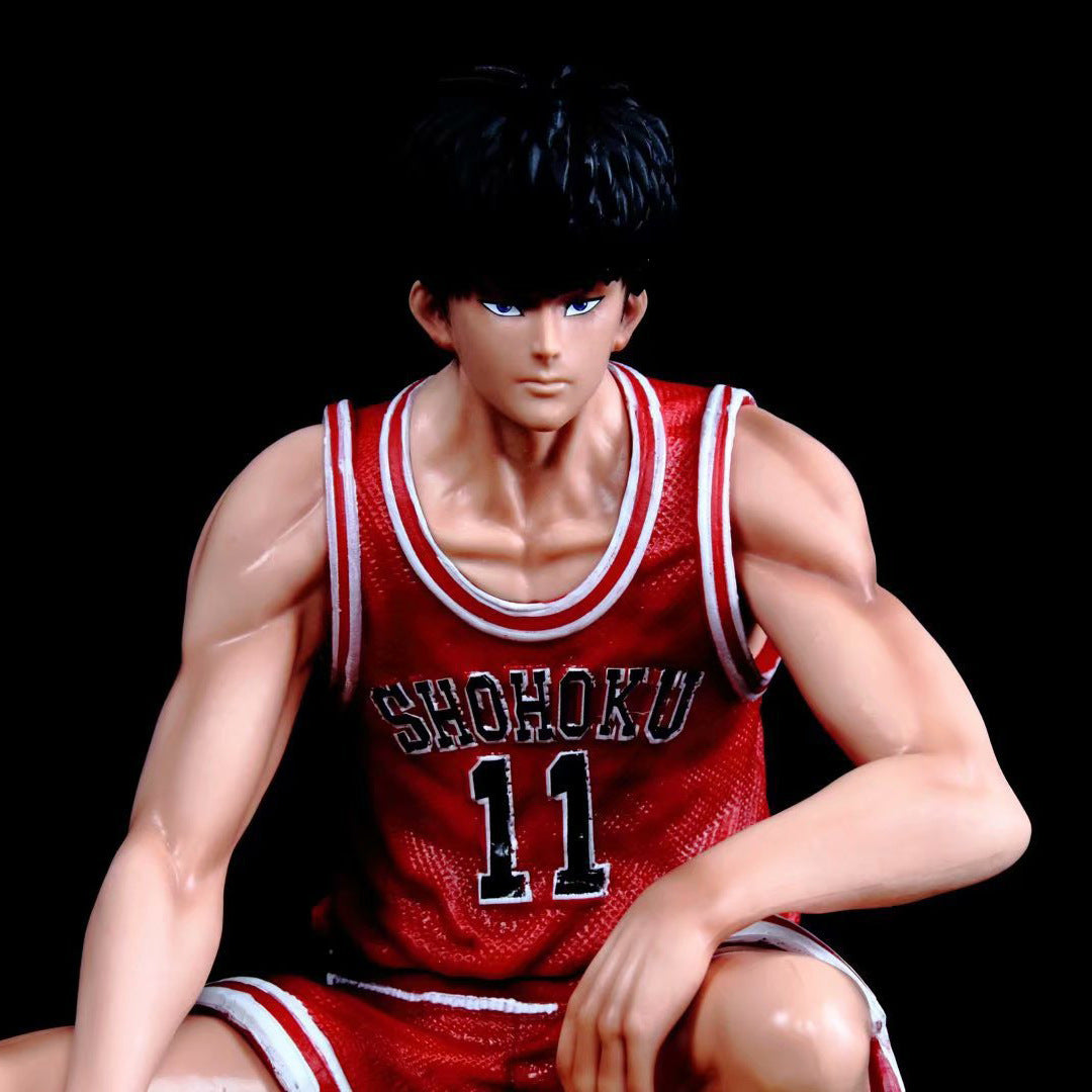 Slam Dunk Sakuragi & Rukawa squat GK statue