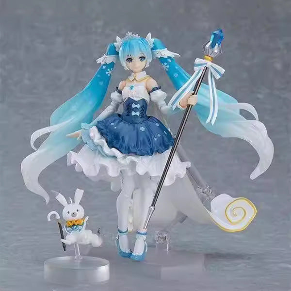 Hatsune Miku magical girl staff yukine rabbit figure