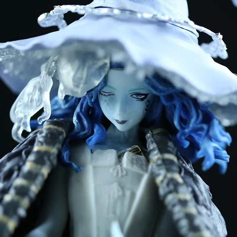Elden Ring Ranni the Witch sitting GK statue
