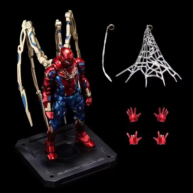 Marvel movable figure Iron Man MK3 Iron Spider Deadpool set