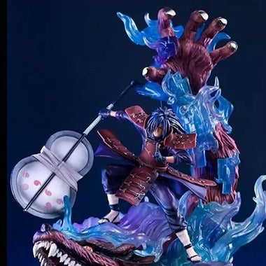 Naruto Madara Uchiha statue Kurama Susanoo