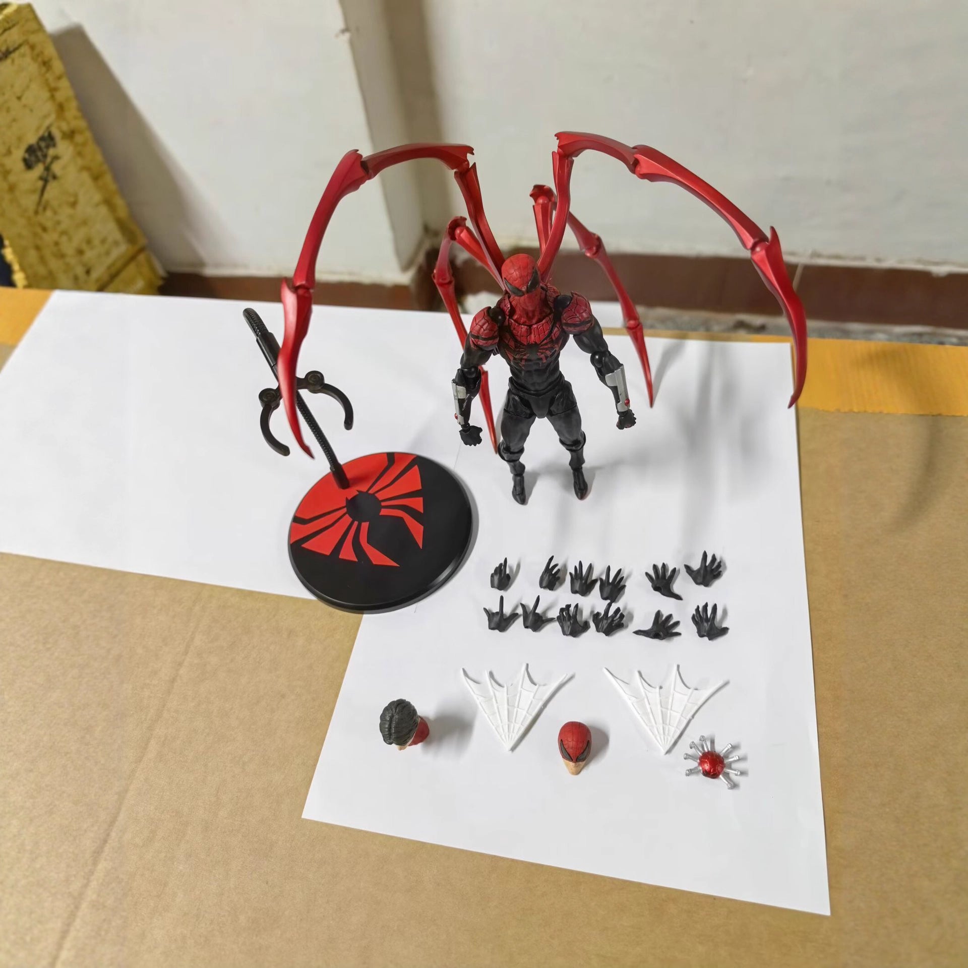 Avengers Ultimate Spider Man Chapter Parker Ultimate Neighbor Mobile Doll Set Box Set Handmade