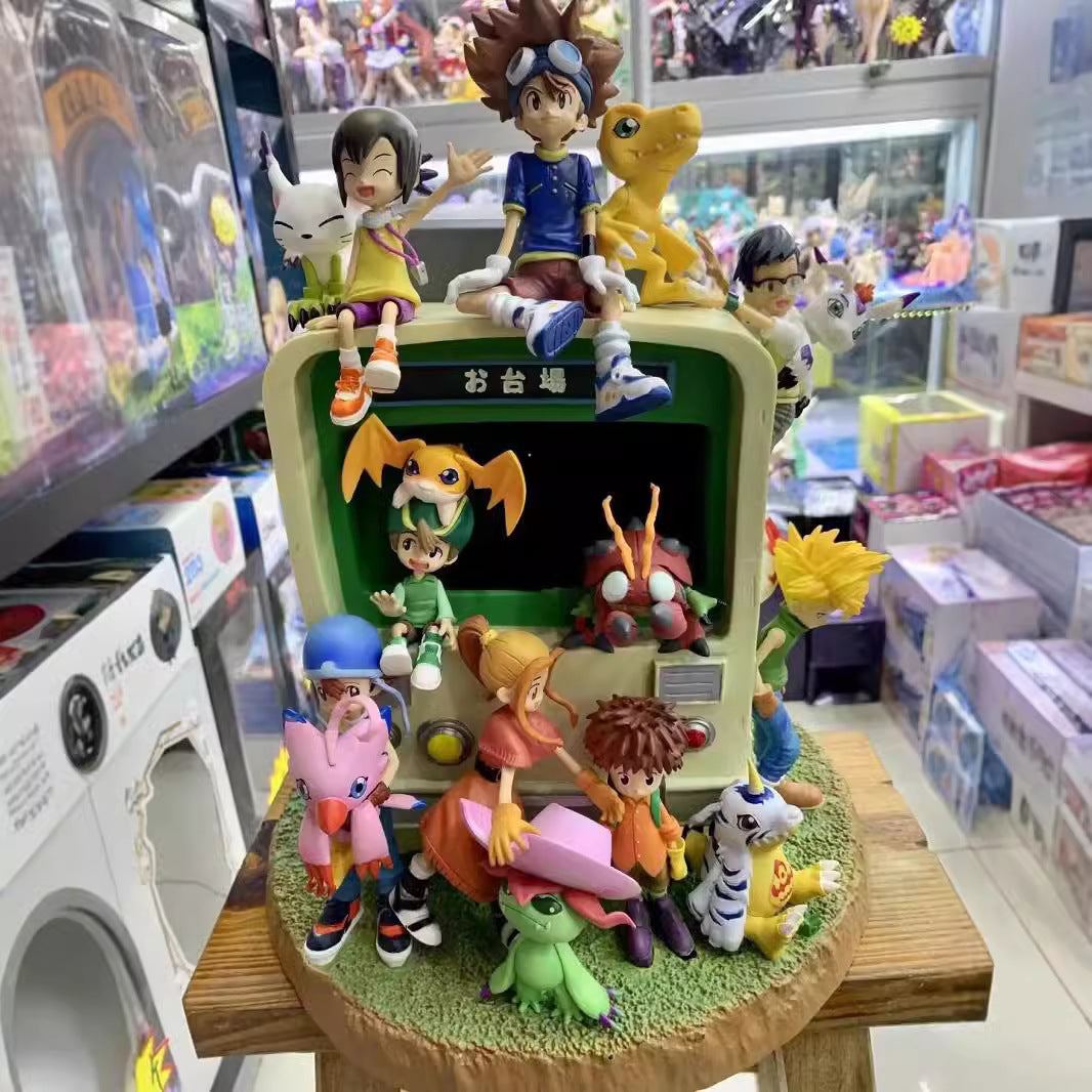 Digimon Adventure whole team figure