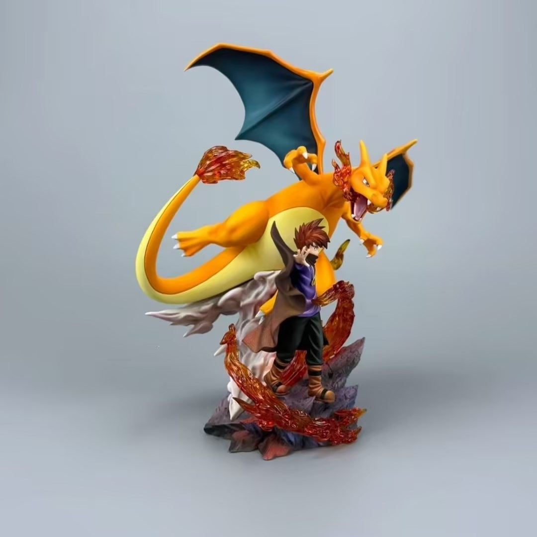 Pokemon Gary Oak Charizard figure