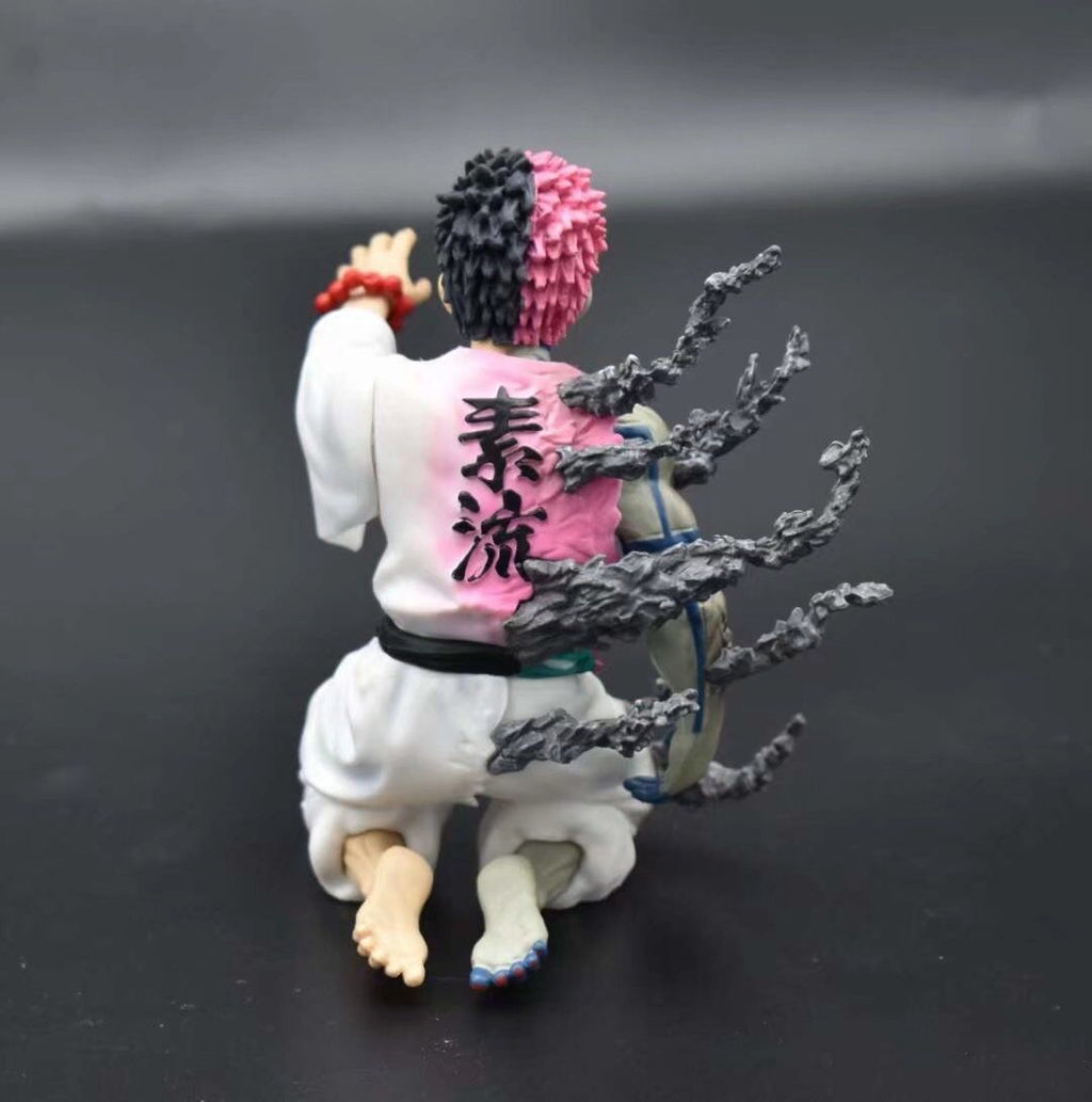 Demon Slayer Akaza kneeling GK figure