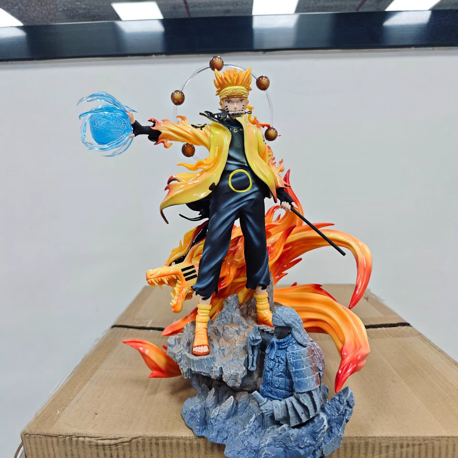 Naruto Six Paths & Sasuke Susanoo GK statue set
