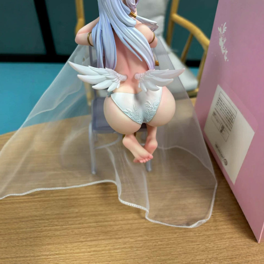 anime angel wing halo 18+ statue