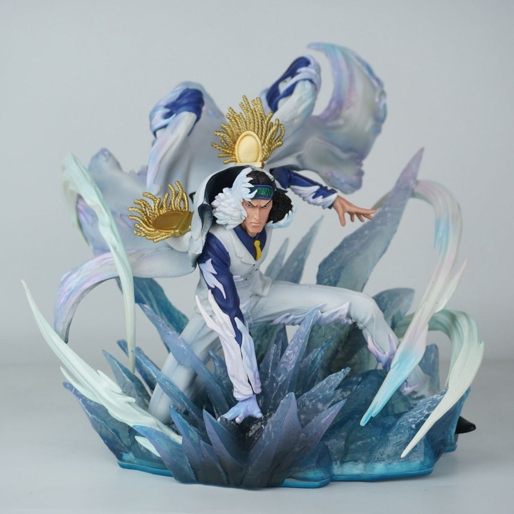 One Piece Aokiji Kuzan ice effect GK statue