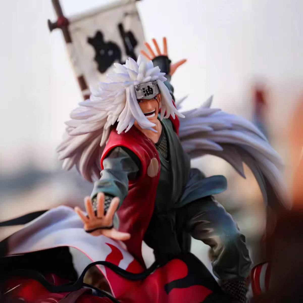 Naruto Jiraiya Minato three‑man GK figure