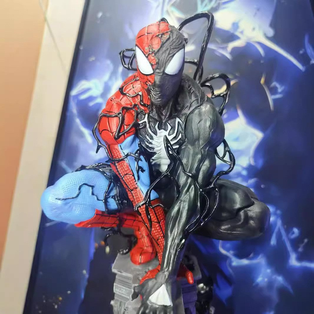 Marvel Spider‑Man venom rubble base collectible statue