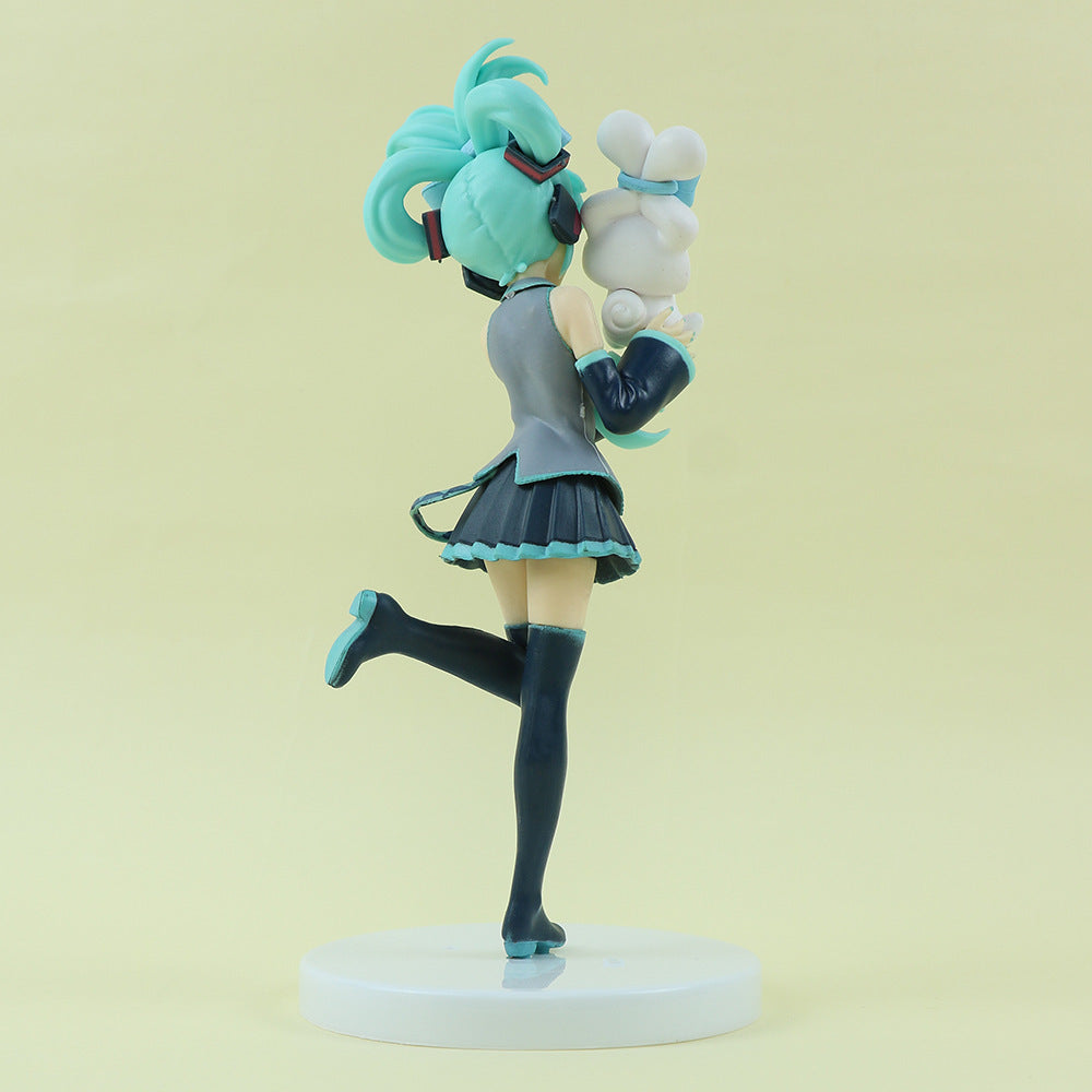 Hatsune Miku x Cinnamoroll prize figure