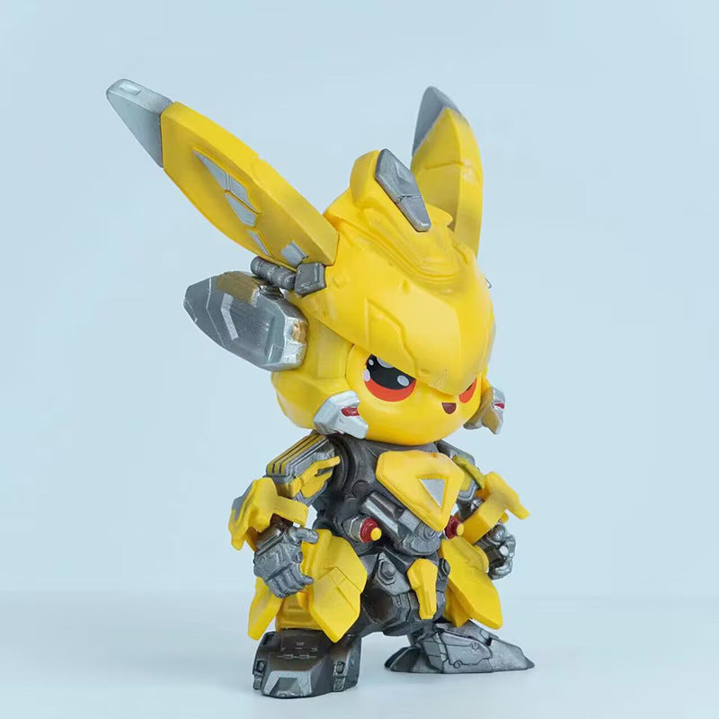 Pokemon Mecha Pikachu Bumblebee Armor Crossover