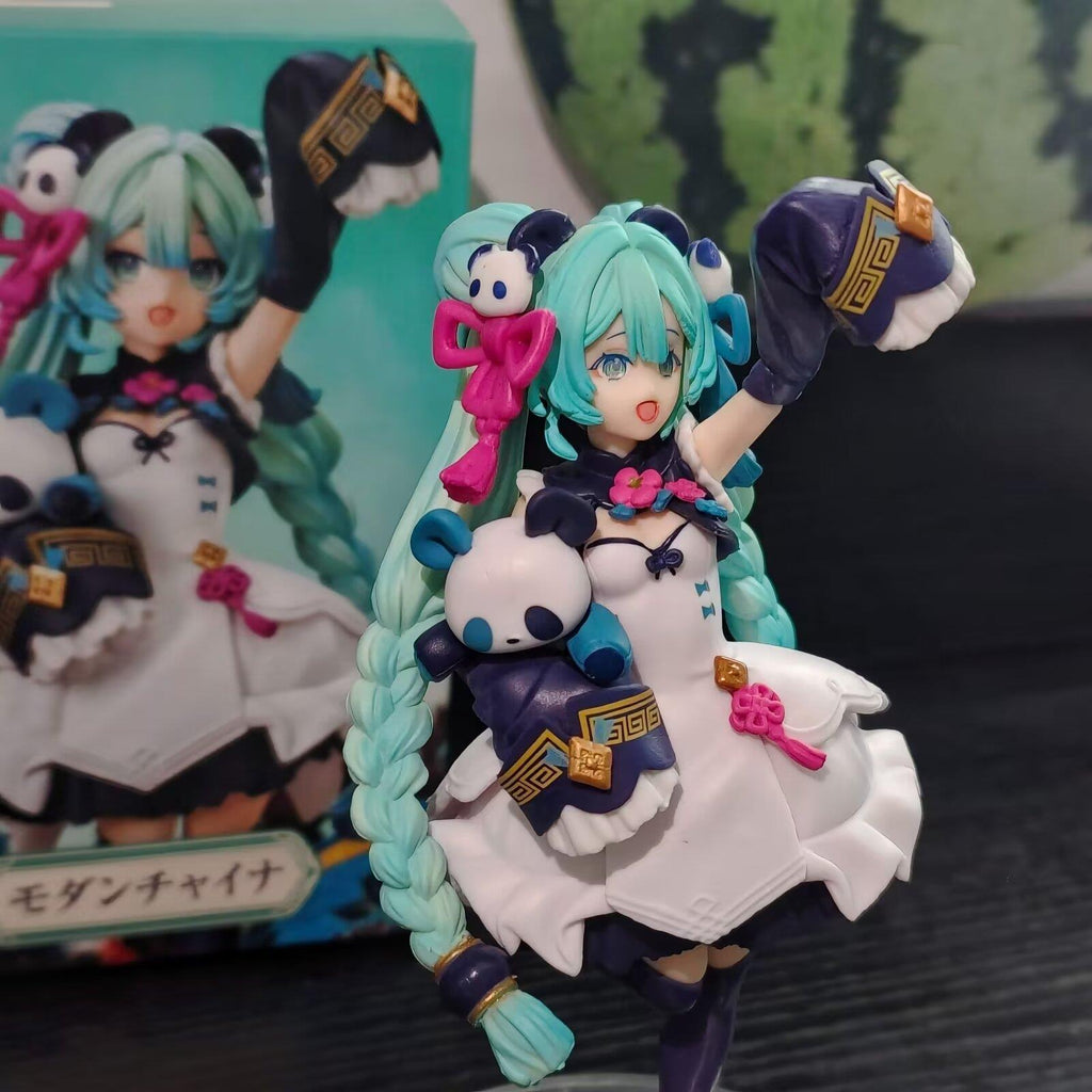 Hatsune Miku panda chinese style prize figure