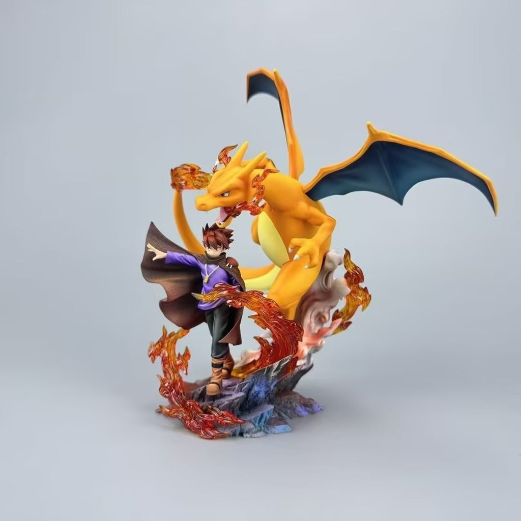 Pokemon Gary Oak Charizard figure