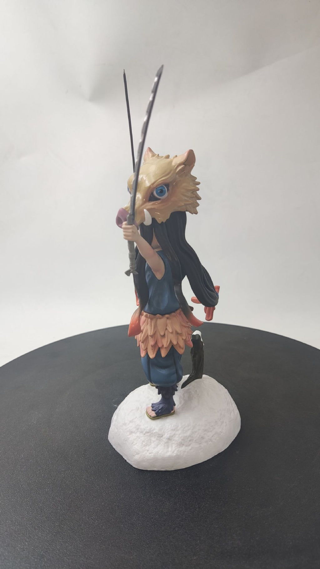 Demon Slayer Nezuko Inosuke cosplay chibi figure
