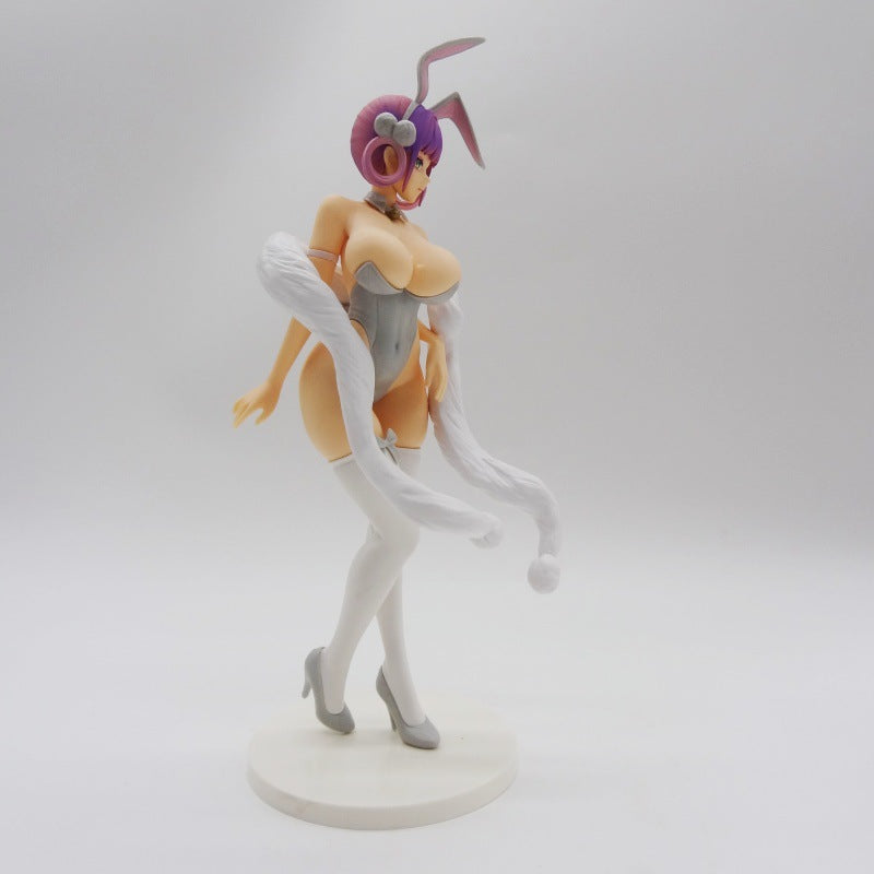 Original purple hair bunny girl figure