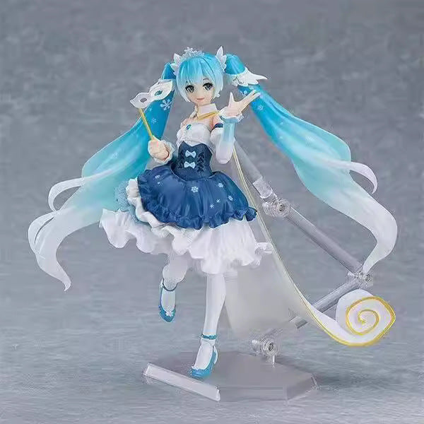 Hatsune Miku magical girl staff yukine rabbit figure