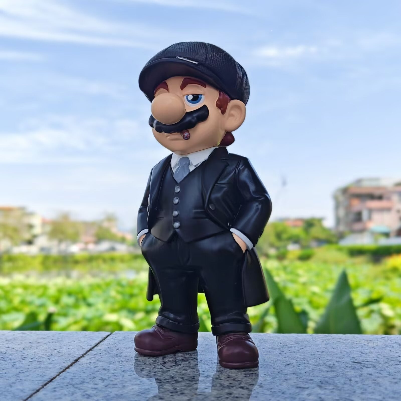 Custom super mario boss style collectible