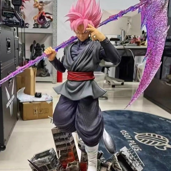 Dragon Ball Super Goku Black Rose scythe figure