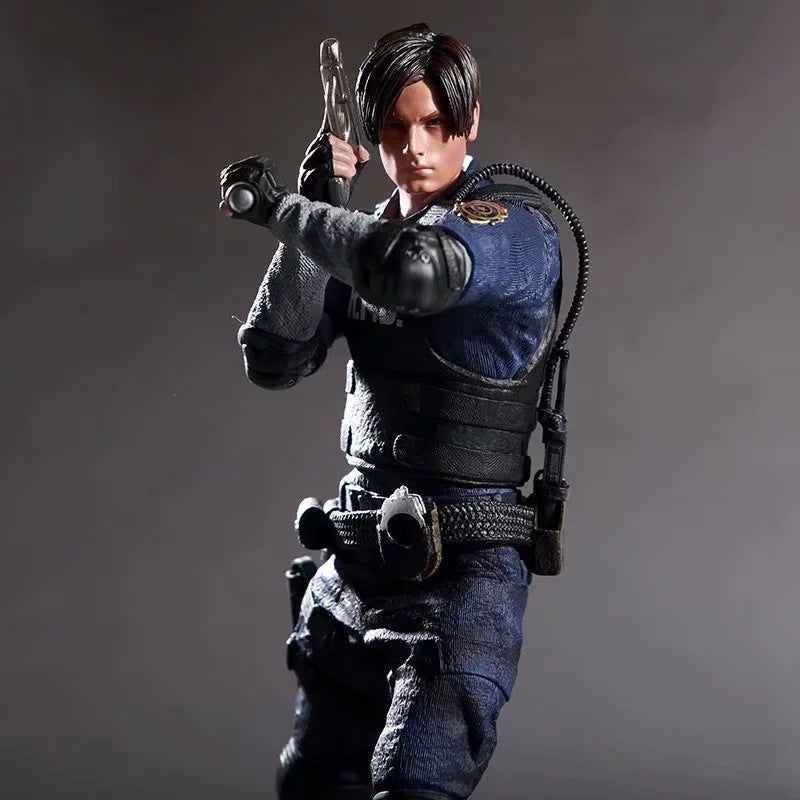 Resident Evil Leon S Kennedy RPD statue