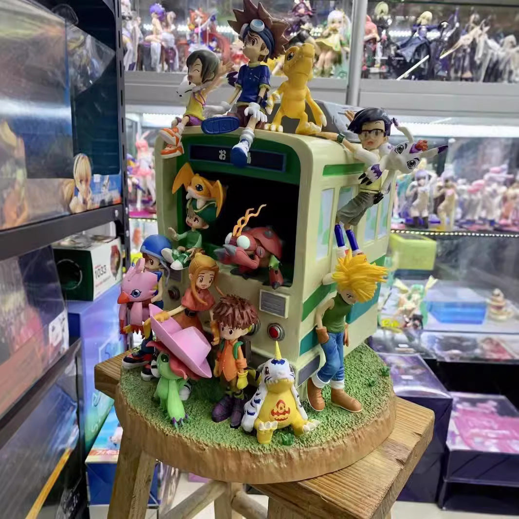 Digimon Adventure whole team figure