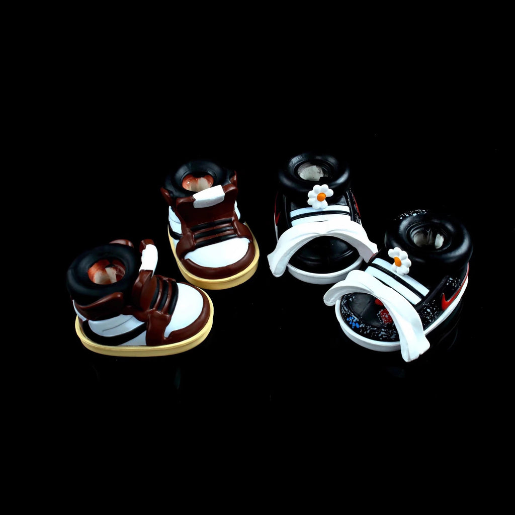 G-Dragon Graffiti Daisy Replacement Shoes Creative Birthday Gifts Men's and Women's Model Ornaments Box Set Handmade