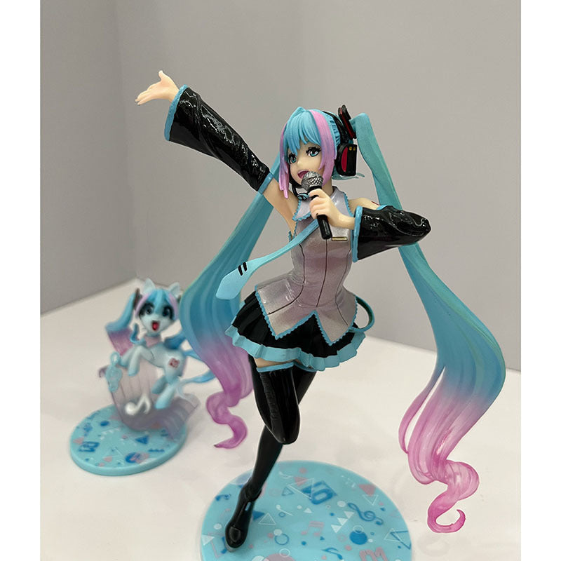 Hatsune Miku My Little Pony collaboration figure set