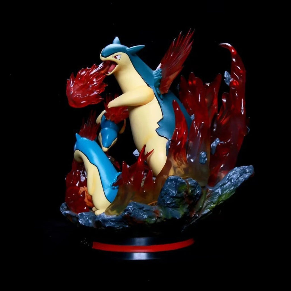 Pokemon Typhlosion Evolution Chain GK Diorama Statue