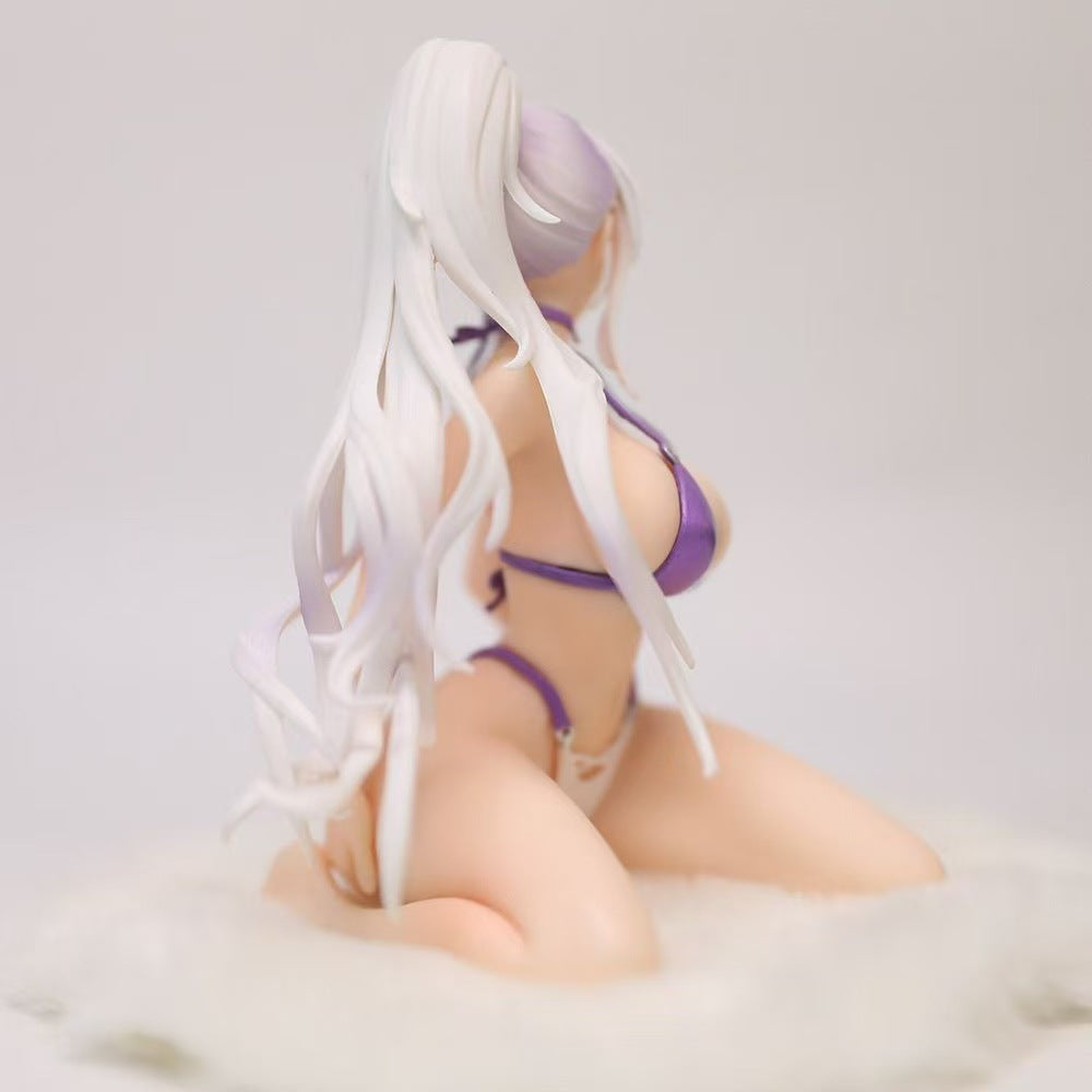 Azur Lane Belfast purple bikini figure