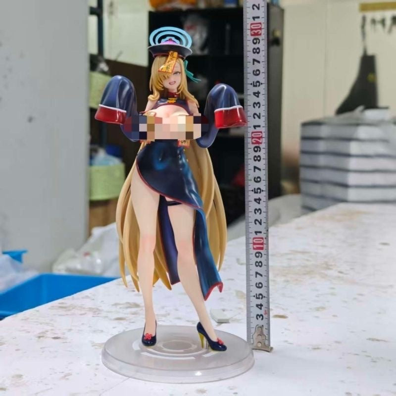 Blue Archive Ichinose Asuna zombie cheongsam figure
