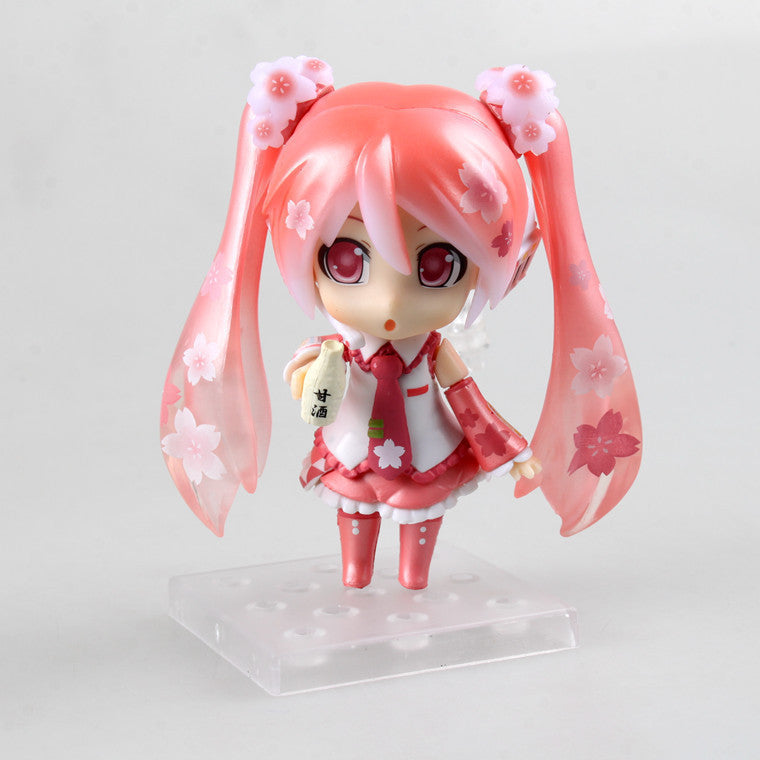 Hatsune Miku cherry blossom q version chibi figure