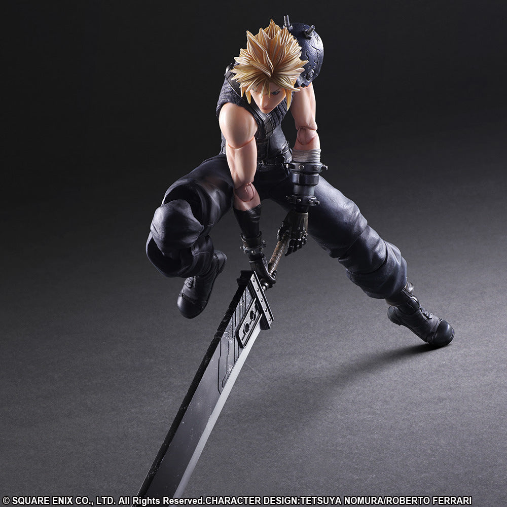 Final Fantasy VII Cloud Strife Play Arts Kai action figure