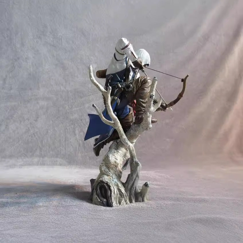 Assassin's Creed 3 Connor tree bow statue figure