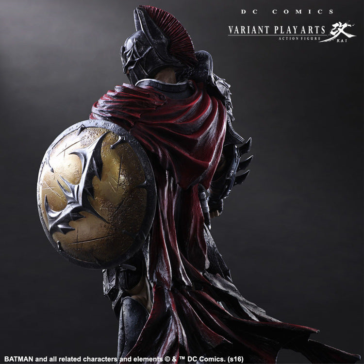 DC Spartan Batman warrior collectible figurine