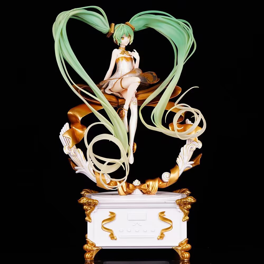 Hatsune Miku symphony vinyl record statue