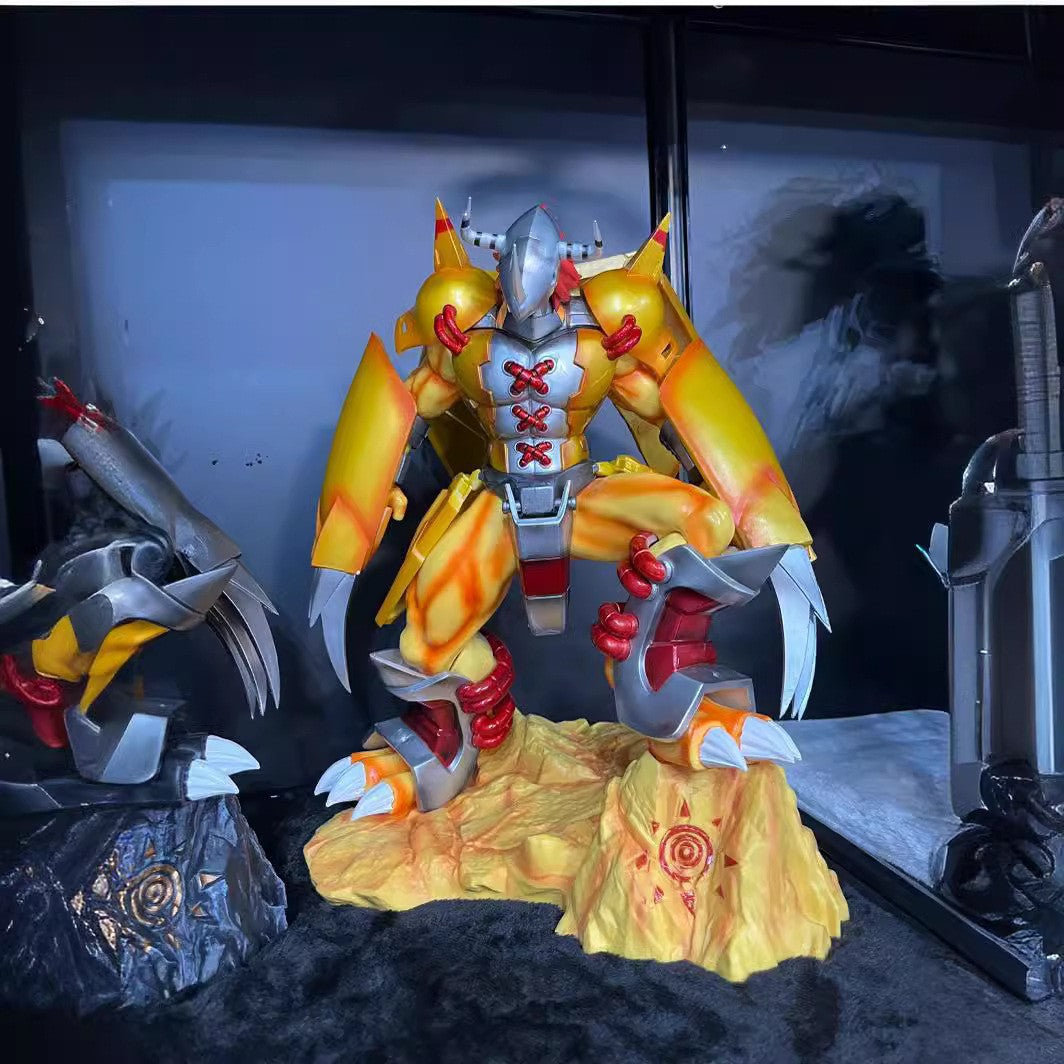 Digimon WarGreymon BlackWarGreymon GK statue