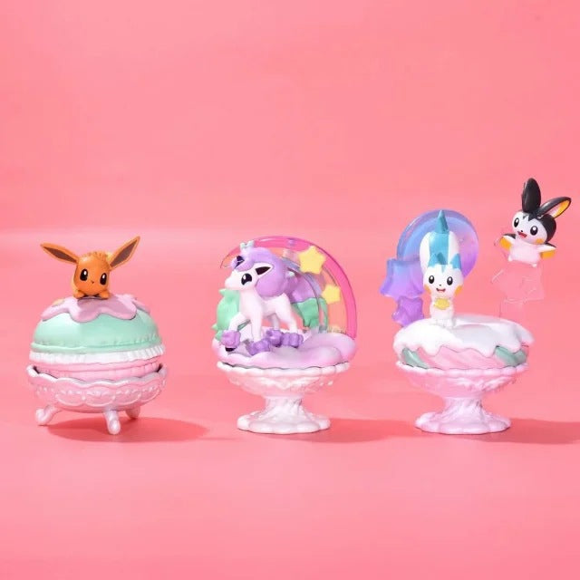 Pokemon Dessert Sweet Treat Scene GK Statue Set