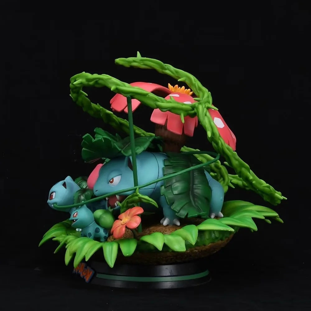 Pokemon Bulbasaur Ivysaur Venusaur GK Diorama Statue