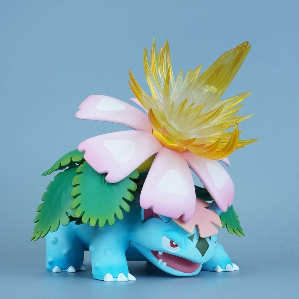 Pokemon Venusaur Solar Beam Flower Effect Diorama Statue