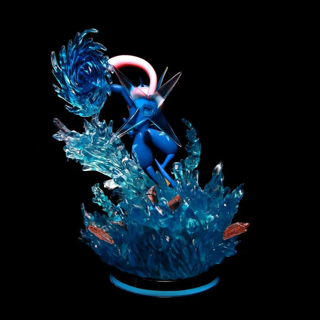 Pokemon Froakie Frogadier Greninja GK Diorama Statue