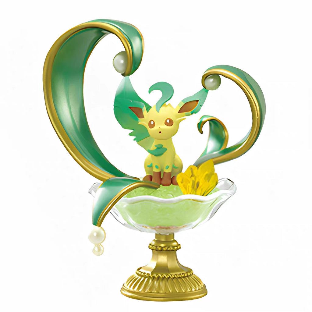Pokemon 6‑Pcs Gemstone Ornament Diorama Mini Statue Set