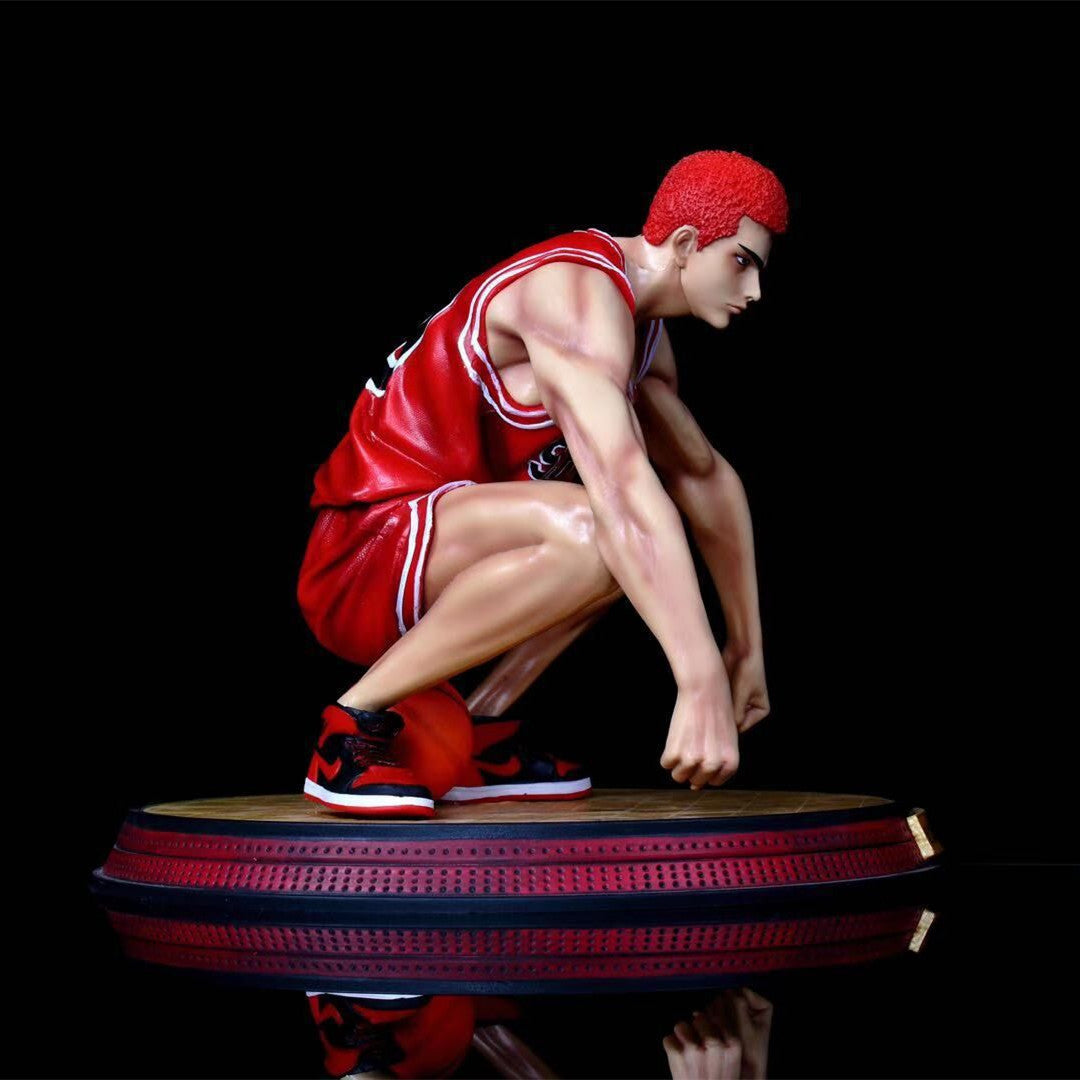 Slam Dunk Sakuragi & Rukawa squat GK statue
