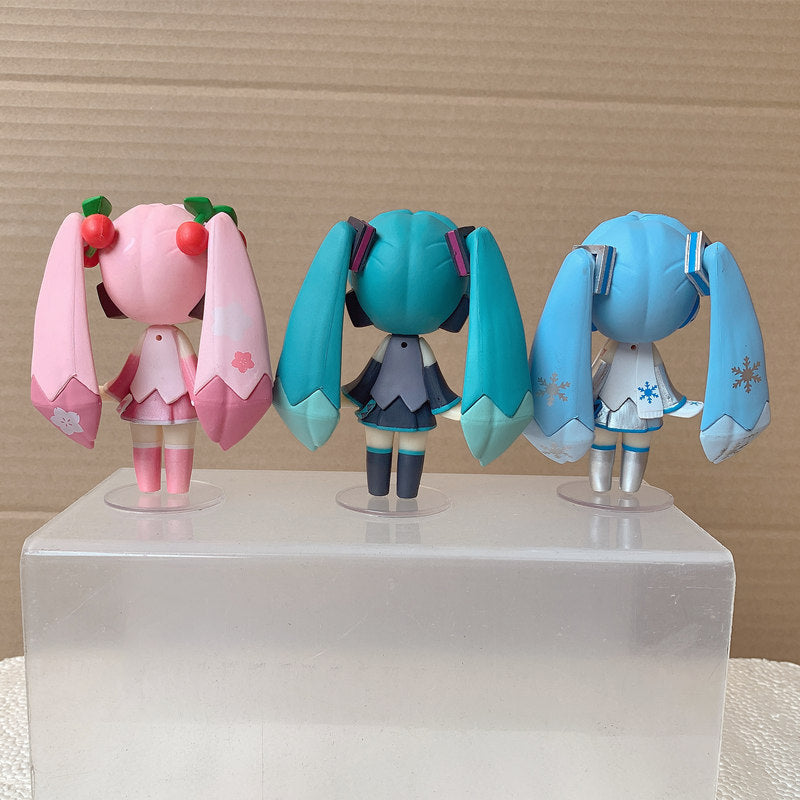 Hatsune Miku cherry blossom chibi figurine