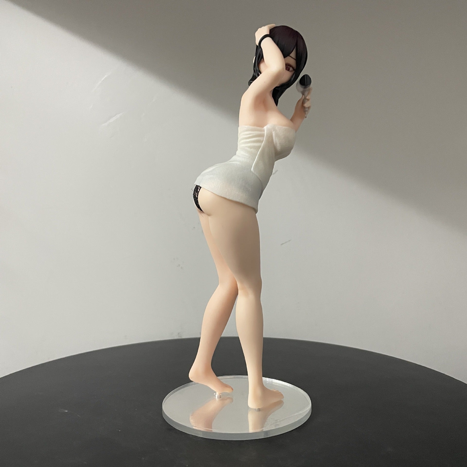 JK girl bath towel hair dryer anime figure