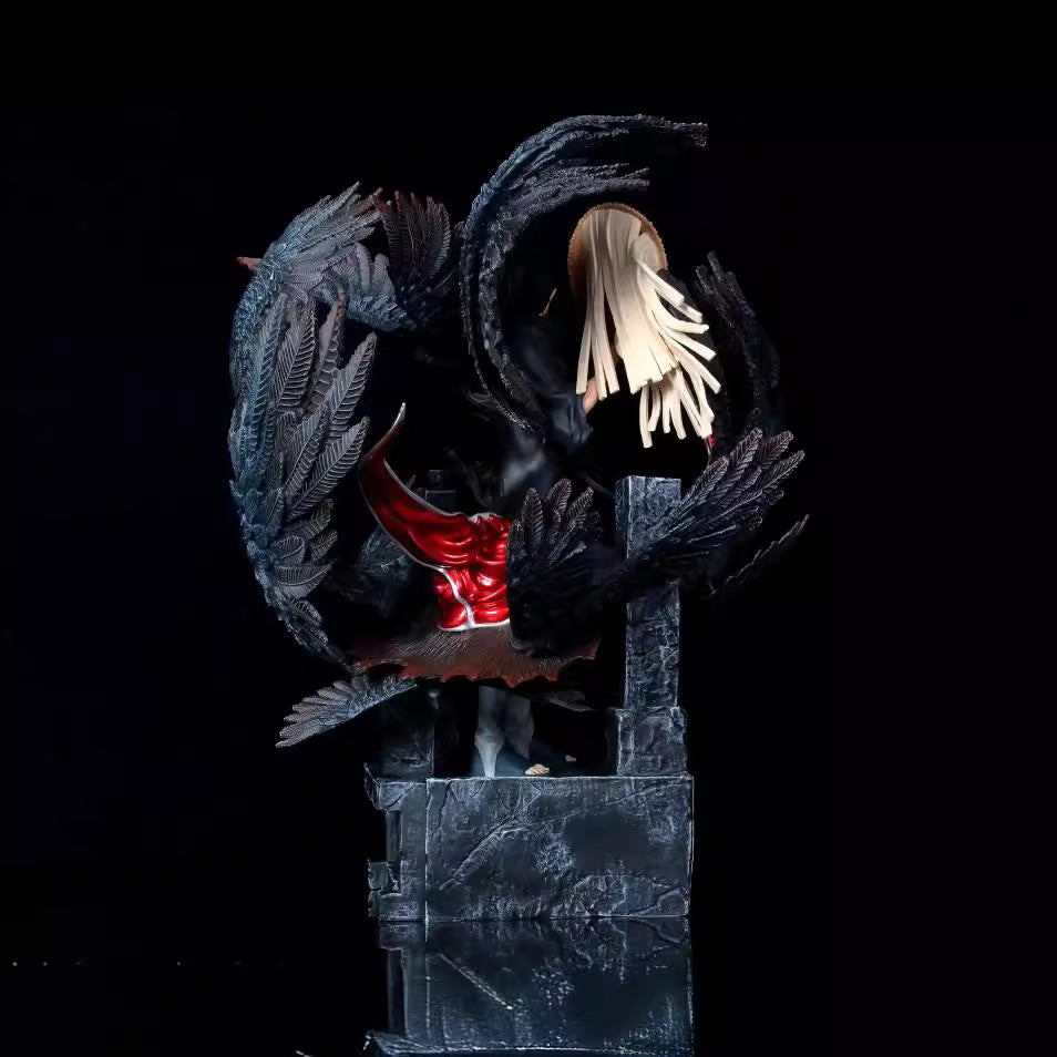Naruto Itachi Uchiha crow GK statue