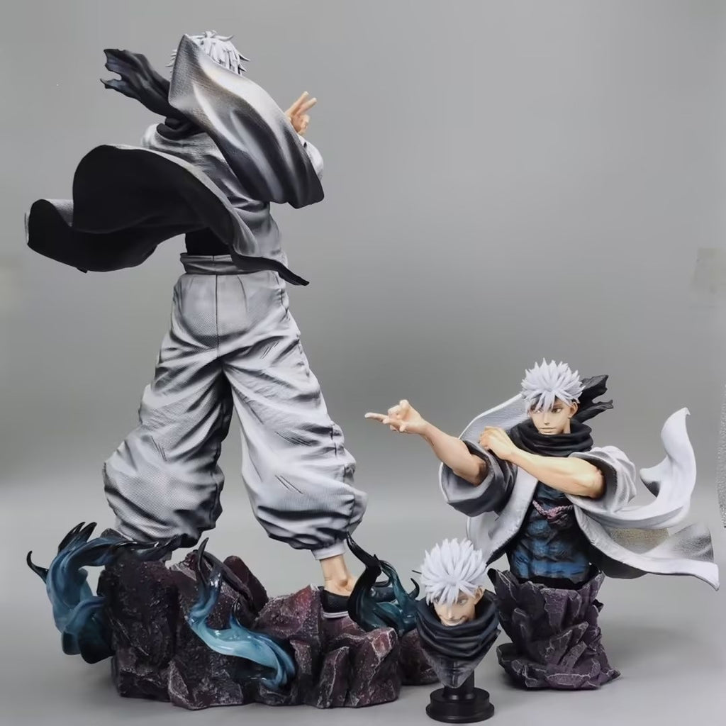 Jujutsu Battle: Wu Tiao Wu San Tou Carving Case Desktop Trendy Play Pendant Box Set Handmade