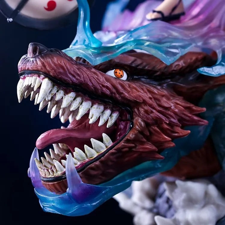 Naruto Madara Uchiha statue Kurama Susanoo