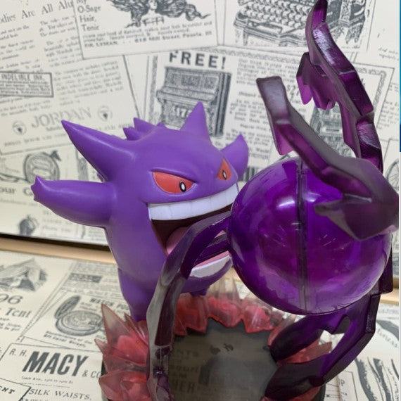 Pokemon Gengar Shadow Ball Diorama GK Statue