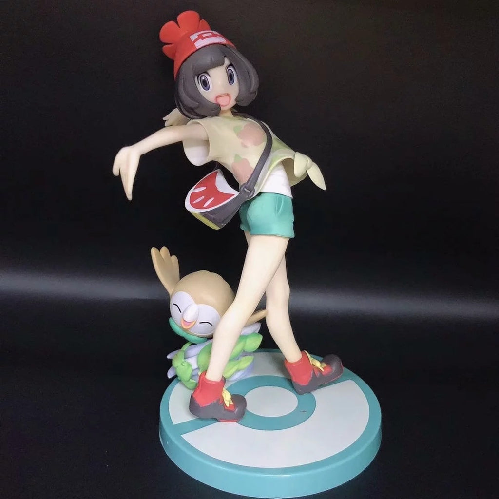 Pokemon Sun Moon Selene & Rowlet GK Statue